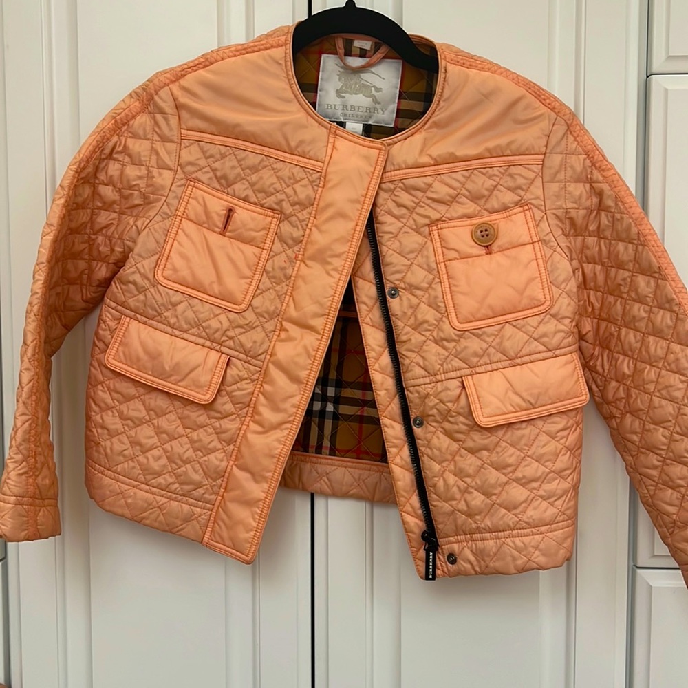 Quilted Burberry Jacket